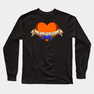 Ey em eir pronouns heart Long Sleeve T-Shirt